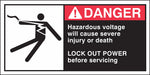 Sign 2 1/2 in x 5 in Polyester PK5