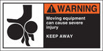 Label 2 1/2 in x 5 in Polyester PK5