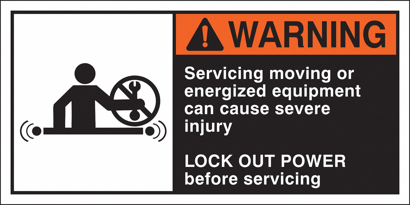 Sign 2 1/2 in x 5 in Polyester PK5