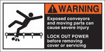 Label 2 1/2 in x 5 in Polyester PK5