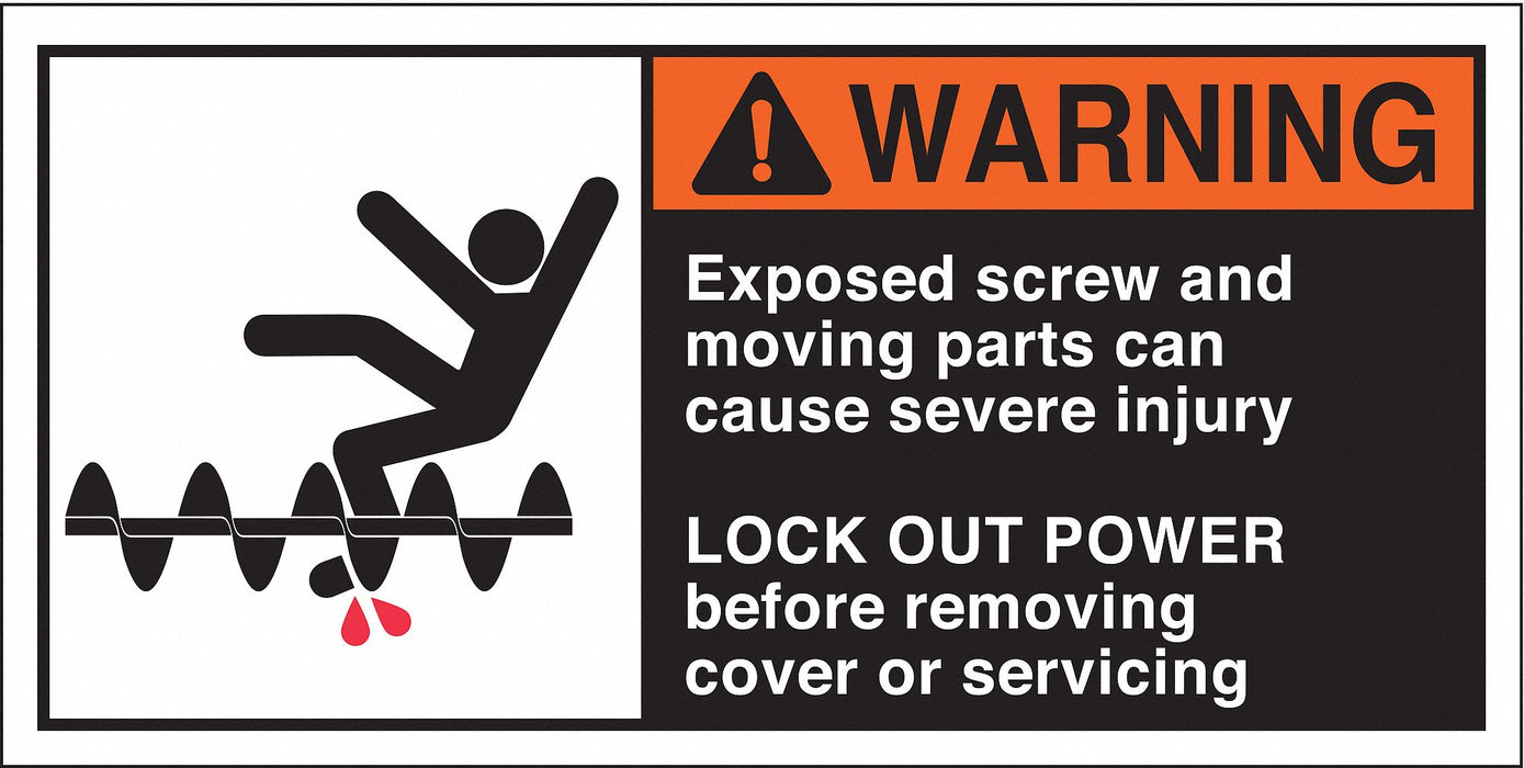 Label 2 1/2 in x 5 in Polyester PK5
