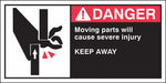 Label 2 1/2 in x 5 in Polyester PK5