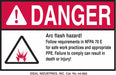 Label 4 in x 6 in Polyester PK5