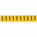 NumberLabel Vinyl 1-1/2inH 7/8inW
