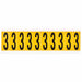 Number Label 1-15/16in.H Character Vinyl