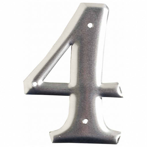 NumberLabel Aluminum 3inH 2inW PK10