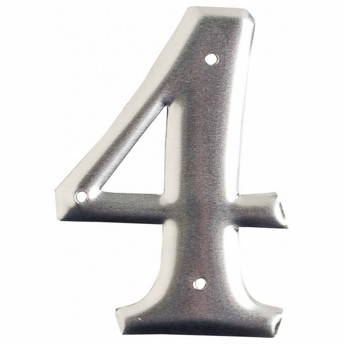 NumberLabel Aluminum 3inH 2inW PK10