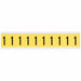 Number Label 1in.H Character Vinyl Cloth