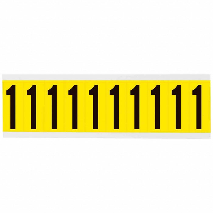 NumberLabel Vinyl 2-1/4inH 7/8inW