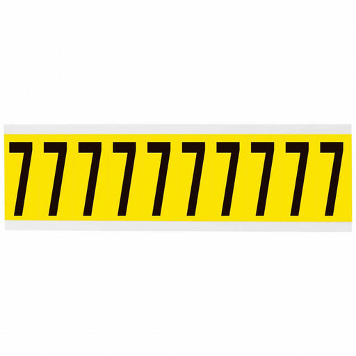 Number Label 1-15/16in.H Character Vinyl