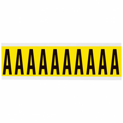 Letter Label 1-15/16in.H Character Vinyl