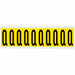 Letter Label 1-15/16in.H Character Vinyl