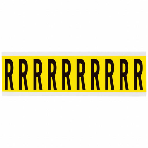 Letter Label 1-15/16in.H Character Vinyl