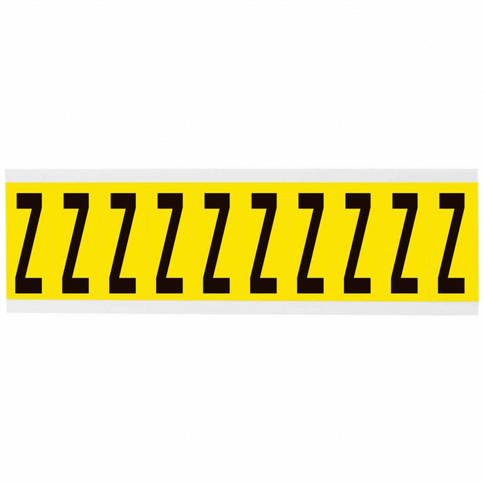 Letter Label 1-15/16in.H Character Vinyl