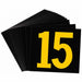 NumberLabel Polyester 4-3/4inH 3inW PK25