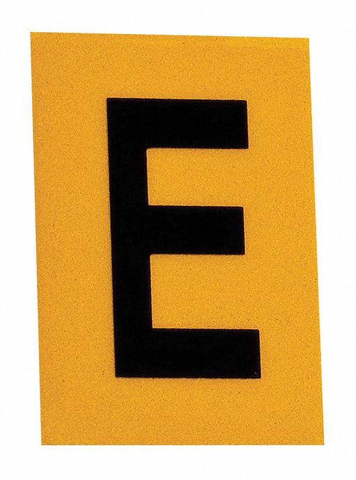 Letter Label 1in.H Character PK25