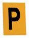 Letter Label 1in.H Character PK25