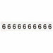 NumberLabel Vinyl 1-1/2inH 1inW PK10