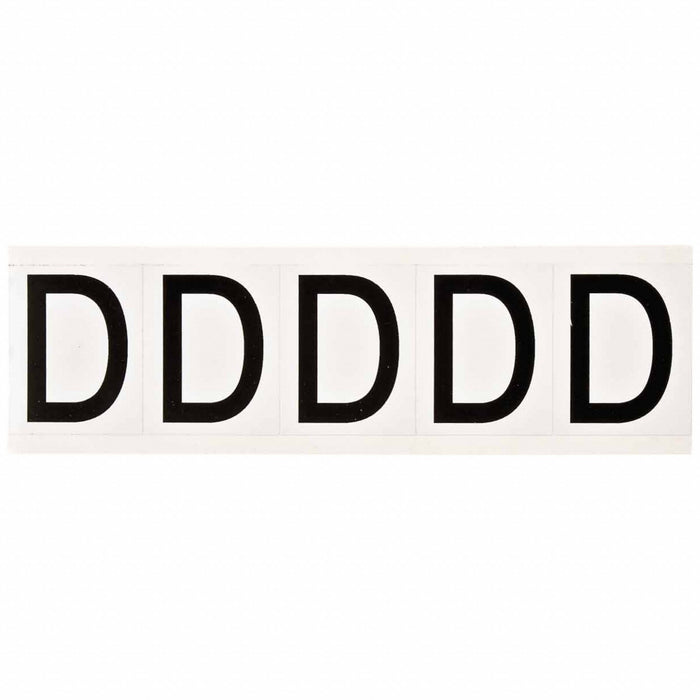 Letter Label 2-1/4 H 1-13/16 W PK5