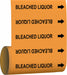 Pipe Marker Bleached Liquor 30 ft H