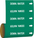 Pipe Markr Dem Water 30 ft H 8in W