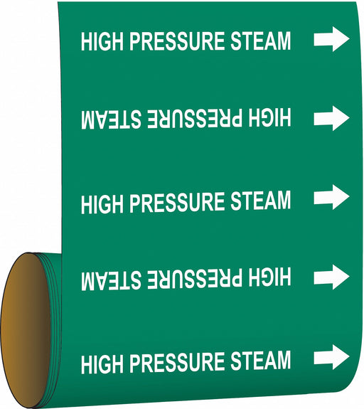Pipe Marker High Pressure Steam