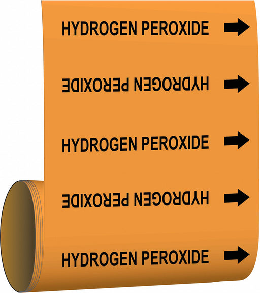 Pipe Mrkr Hydrogen Peroxide 30 ft H