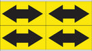Pipe Marker 1 1/8in H 7in W