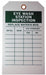 Tag White Polyester 7inH 4inW PK10