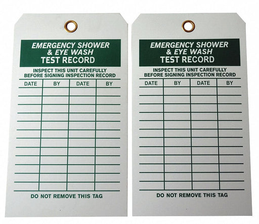Tag White Cardstock 7inH 4inW PK100