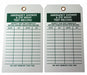 Tag White Cardstock 7inH 4inW PK100