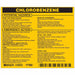 Chemical Label 3-3/4inHx4-1/2inW PK25