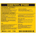 Chemical Label 3-3/4inHx4-1/2inW PK25