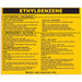 Chemical Label 3-3/4inHx4-1/2inW PK25