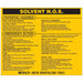 Right-To-KnowLabel 3-1/2inH PK25