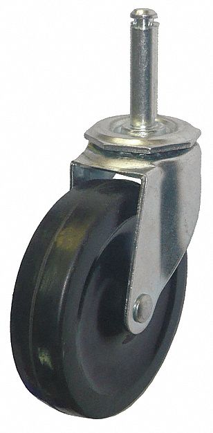 Stem Caster 4 dia Rubber 115lb