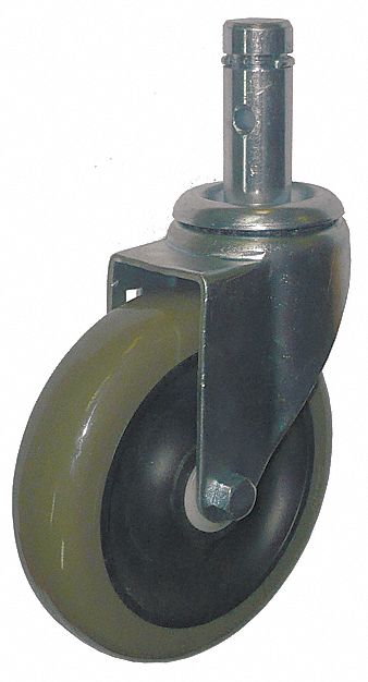 Stem Caster 5 dia Polyurethane 300lb
