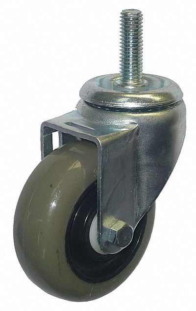 Stem Caster 3 1/2 dia Polyurethane 350lb
