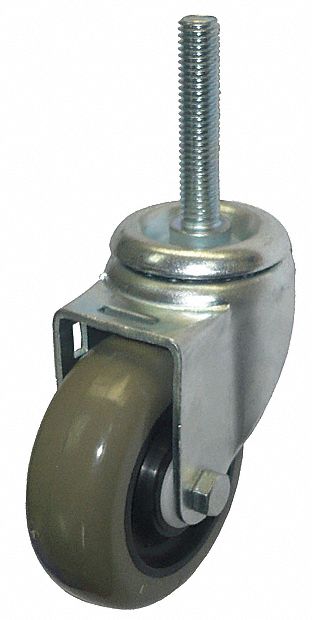Stem Caster 3 1/2 dia Polyurethane 250lb