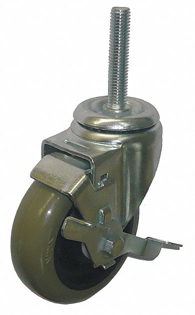 Stem Caster 4 dia Polyurethane 275lb