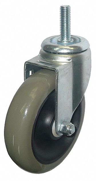 Stem Caster 5 dia Polyurethane 350lb