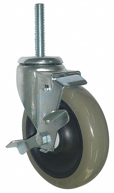 Stem Caster 5 dia Polyurethane 300lb