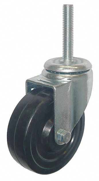 Stem Caster 4 dia Rubber 170lb