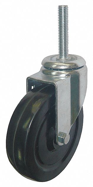 Stem Caster 5 dia Rubber 200lb