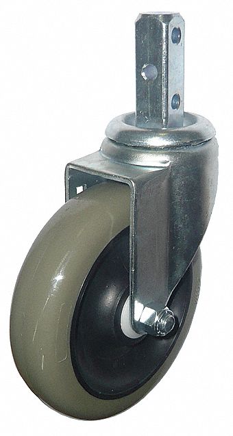 Stem Caster 5 dia Polyurethane 300lb