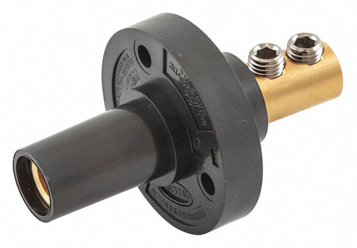 Recpt Blk Female Double Set Screw 150 A