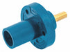 Receptacle Blue Male Threaded Stud 150 A
