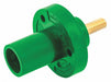 Recpt Green Male Threaded Stud 150 A