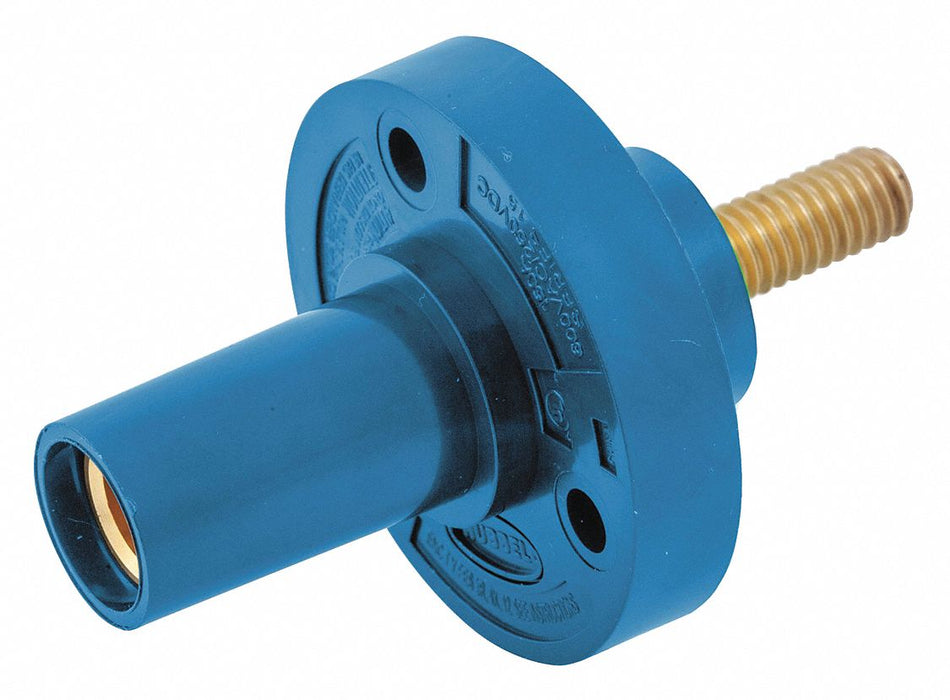 Recpt Blue Female Threaded Stud 150 A