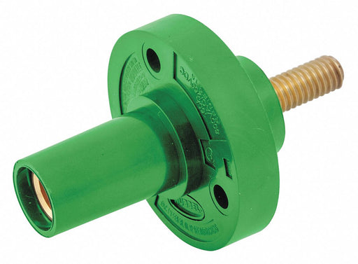 Recpt Green Female Threaded Stud 150 A